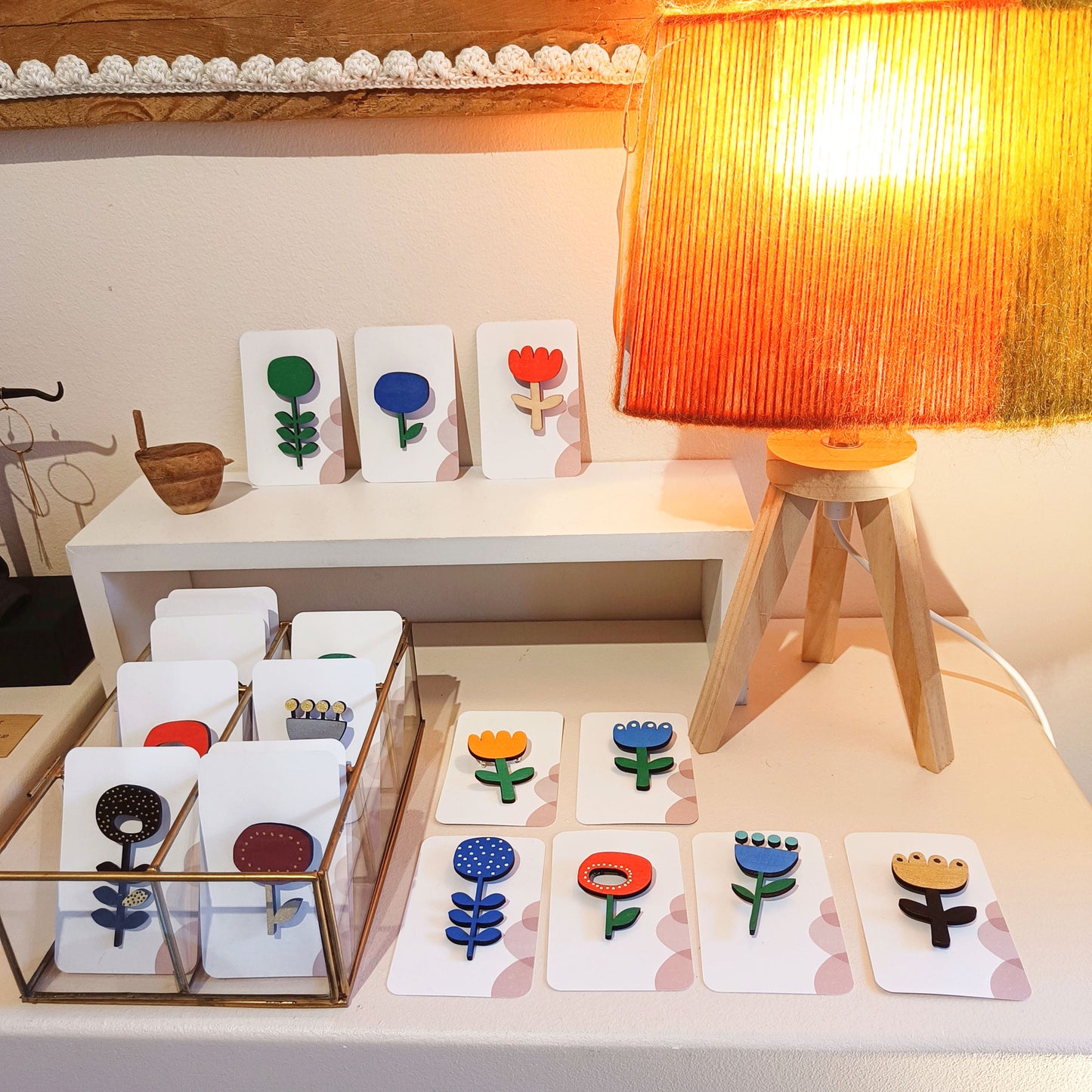 Broches en bois - Instable