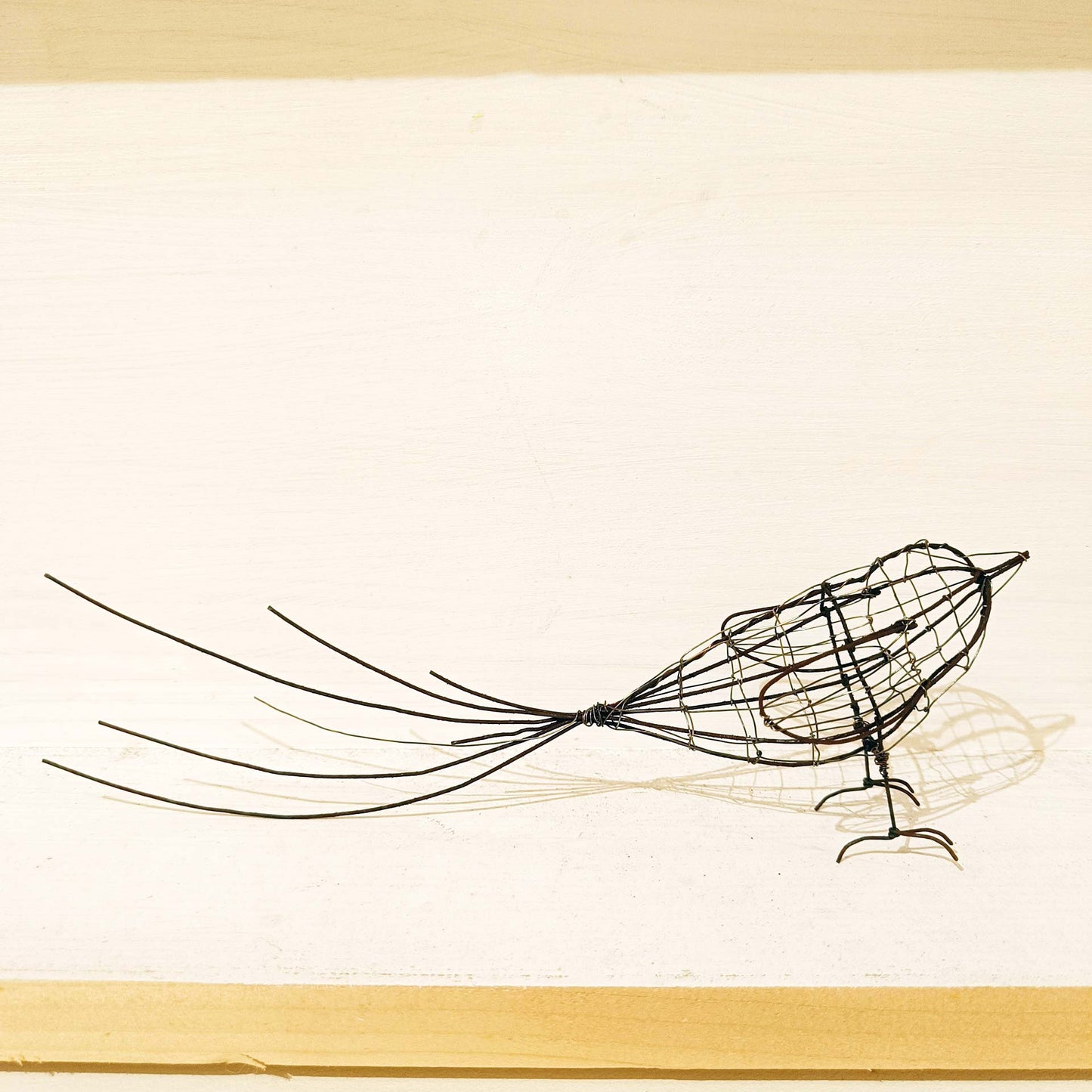Oiseau en fil de fer