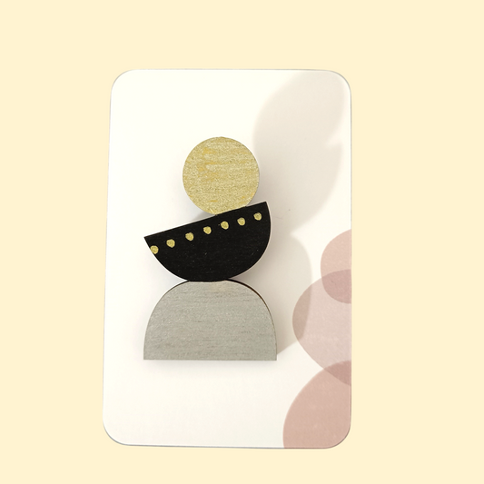 Broches en bois - Instable